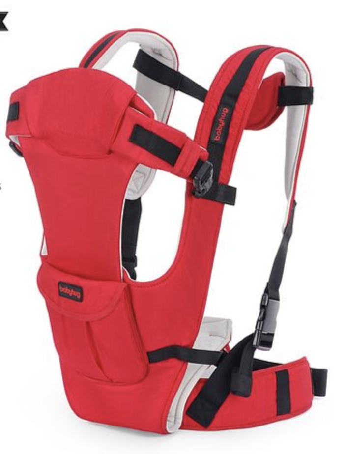 Secondhand but unused NEW Babyhug joy 4 in 1 baby carrier for sale on My Thrift Baby Loot